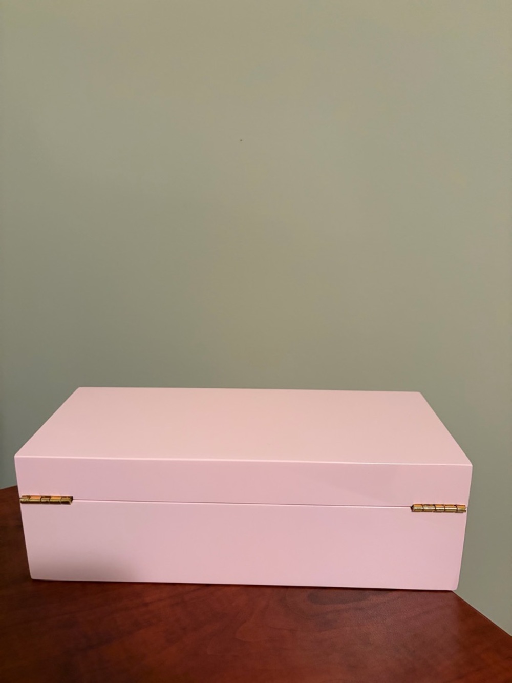 kate spade Light Pink Jewelry Box with Gold Bow Accent - Picture 3 of 4
